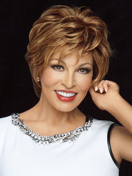 Raquel Welch Stunner 100 Human Hair Hand Tied Cap With Lace Front And Monofilament Top 