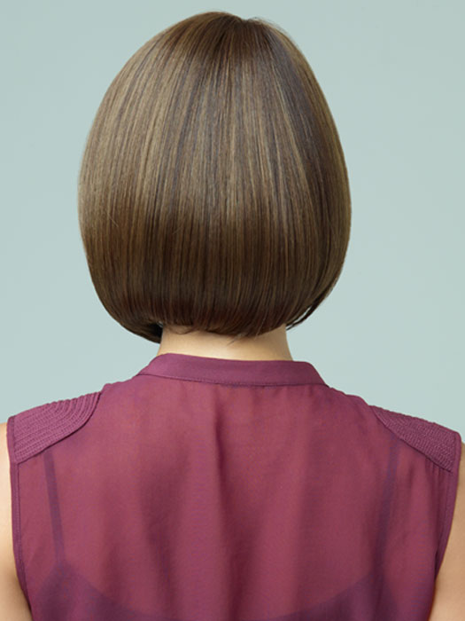 A-line Bob (rear view) Short Hairstyles for Round Faces